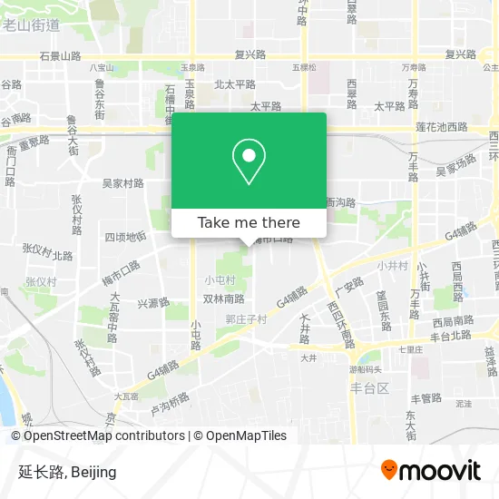 延长路 map
