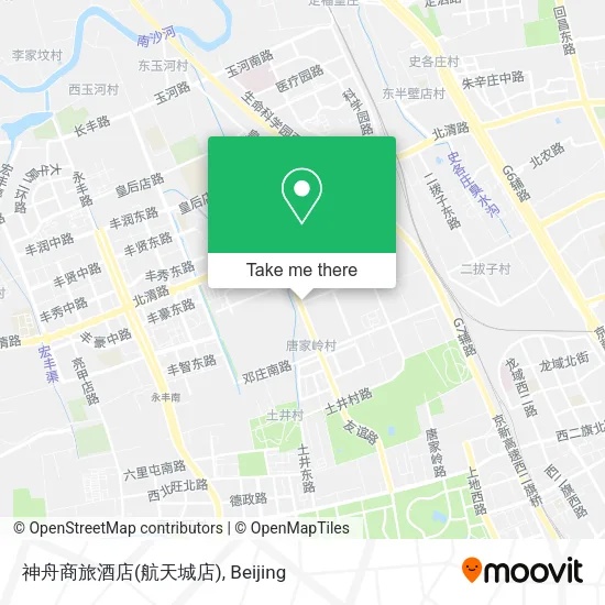 神舟商旅酒店(航天城店) map