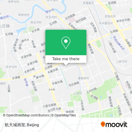 航天城画室 map