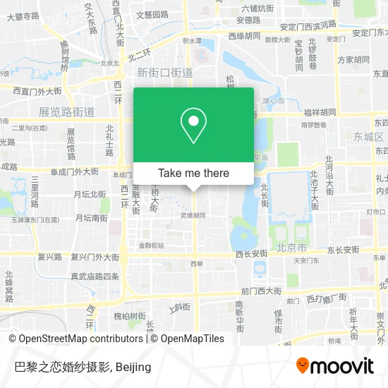 巴黎之恋婚纱摄影 map