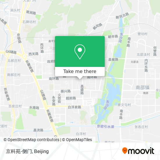 京科苑-侧门 map