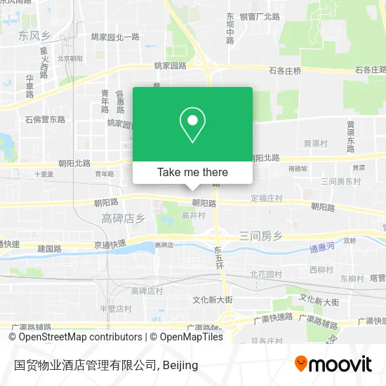 国贸物业酒店管理有限公司 map
