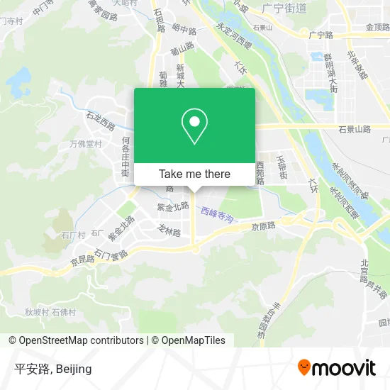 平安路 map