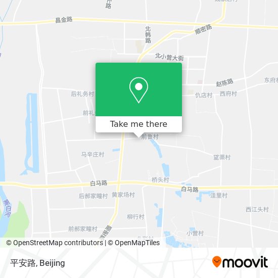平安路 map