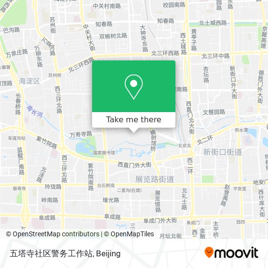 五塔寺社区警务工作站 map