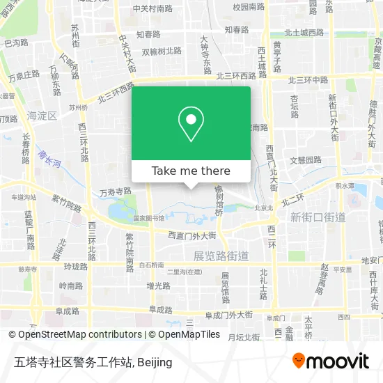 五塔寺社区警务工作站 map