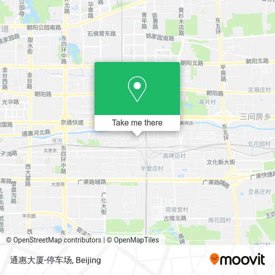 通惠大厦-停车场 map