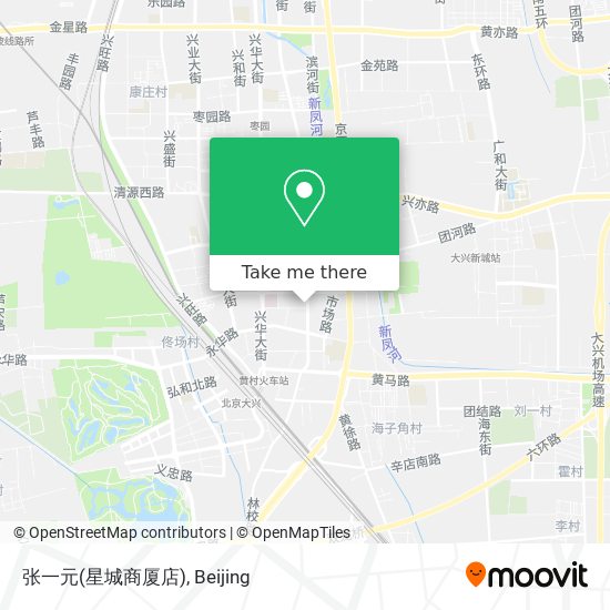 张一元(星城商厦店) map