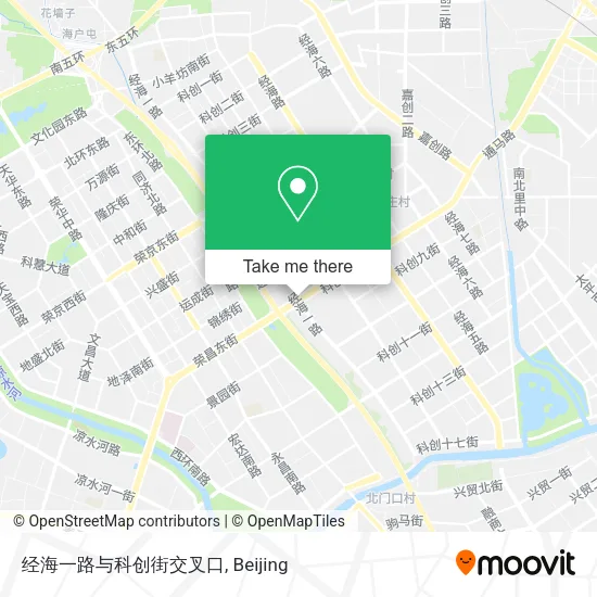 经海一路与科创街交叉口 map