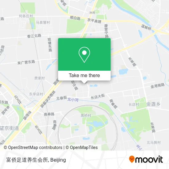 富侨足道养生会所 map