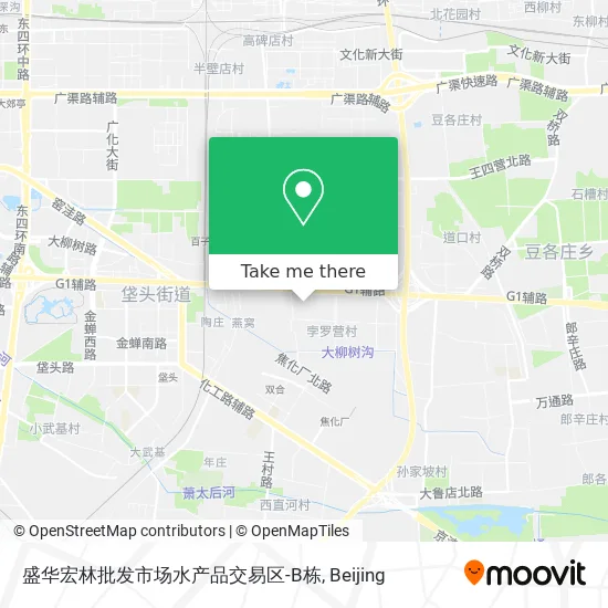 盛华宏林批发市场水产品交易区-B栋 map