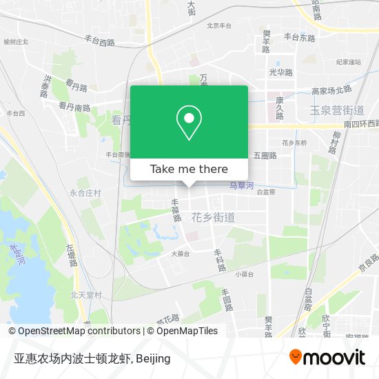 亚惠农场内波士顿龙虾 map