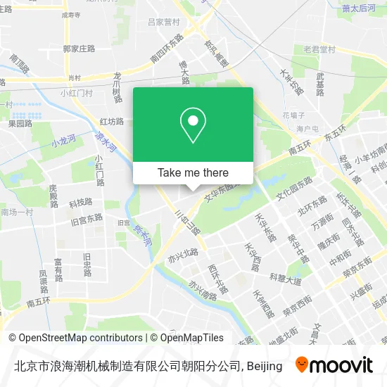 北京市浪海潮机械制造有限公司朝阳分公司 map