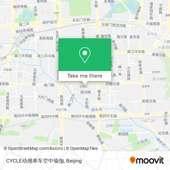 CYCLE动感单车空中瑜伽 map