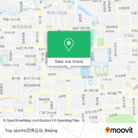 Top sports滔博运动 map