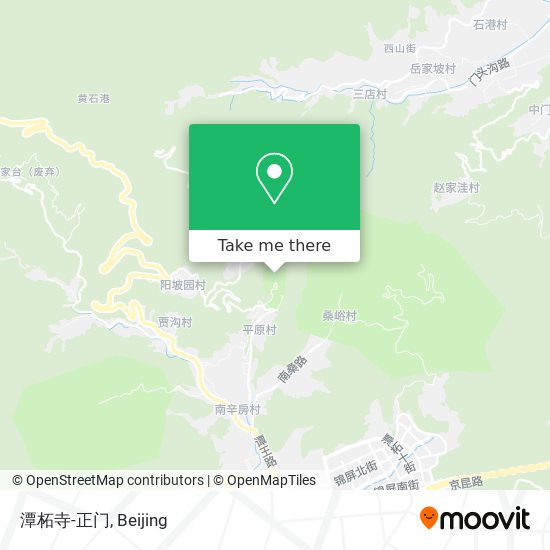 潭柘寺-正门 map