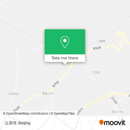 云居寺 map