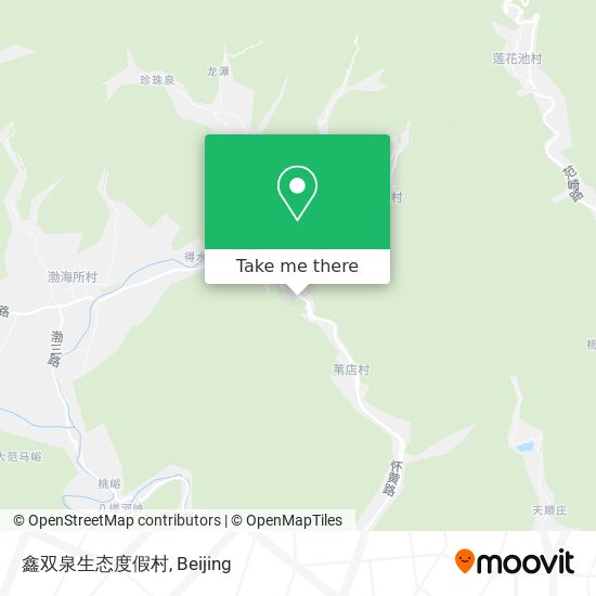 鑫双泉生态度假村 map