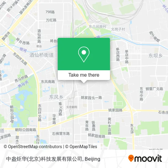 中盎炬华(北京)科技发展有限公司 map