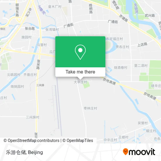 乐游仓储 map