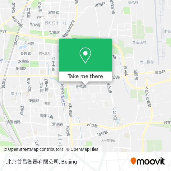 北京首昌衡器有限公司 map