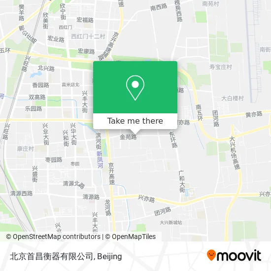 北京首昌衡器有限公司 map