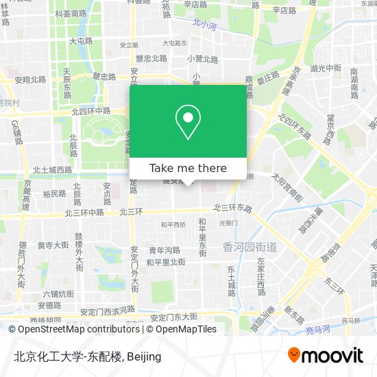 北京化工大学-东配楼 map