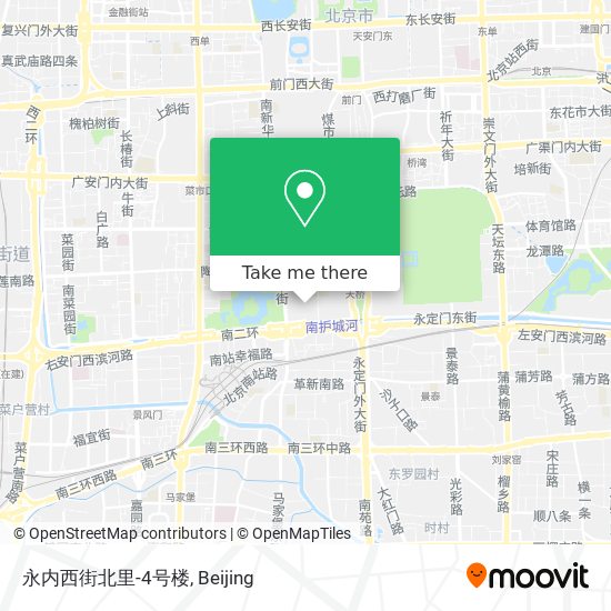 永内西街北里-4号楼 map