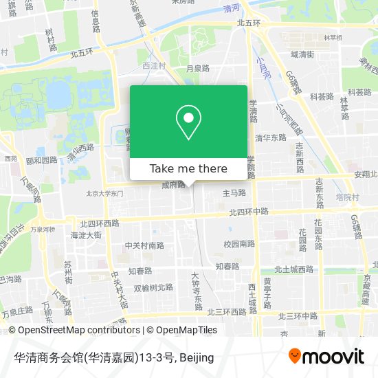 华清商务会馆(华清嘉园)13-3号 map