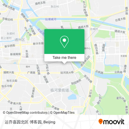 运乔嘉园北区·博客园 map