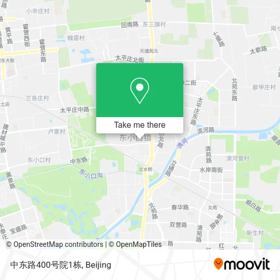 中东路400号院1栋 map