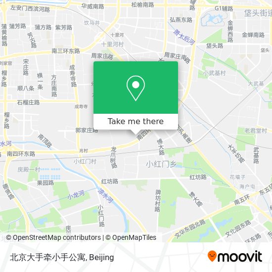 北京大手牵小手公寓 map