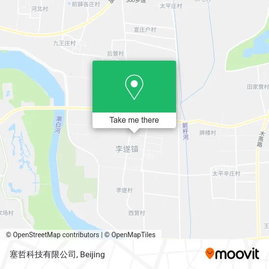 塞哲科技有限公司 map