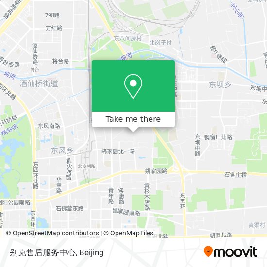 别克售后服务中心 map