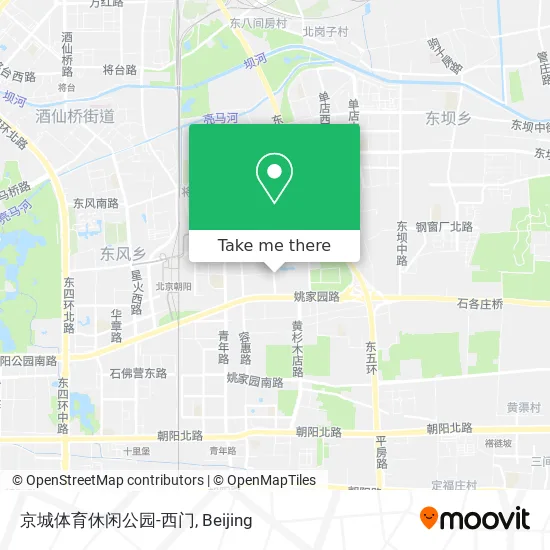 京城体育休闲公园-西门 map