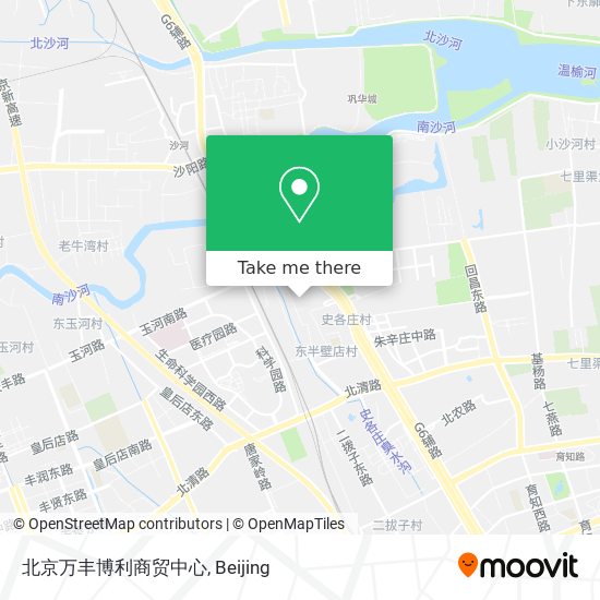 北京万丰博利商贸中心 map