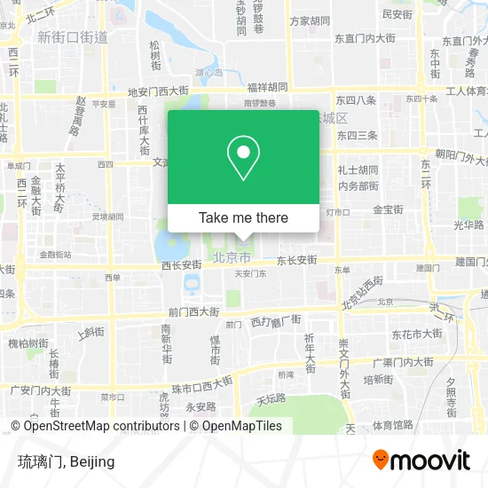琉璃门 map
