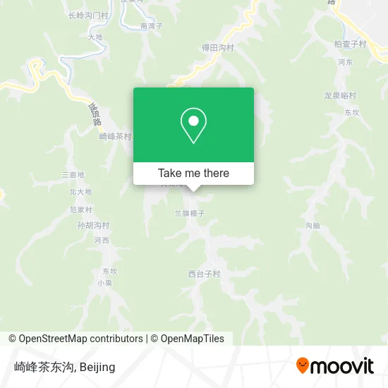 崎峰茶东沟 map