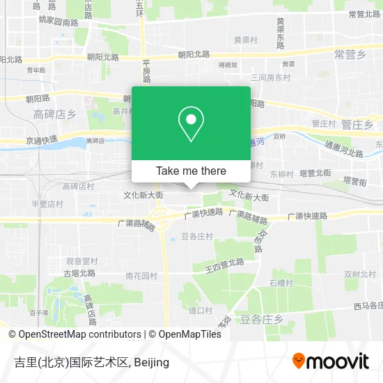 吉里(北京)国际艺术区 map