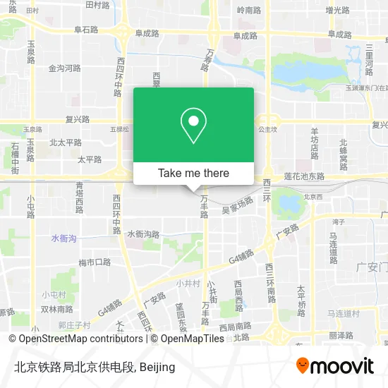 北京铁路局北京供电段 map