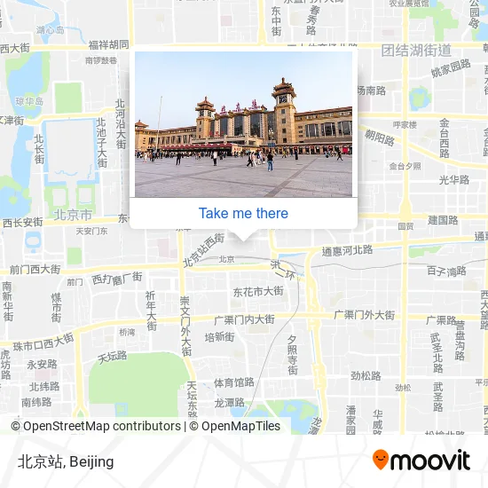 北京站 map