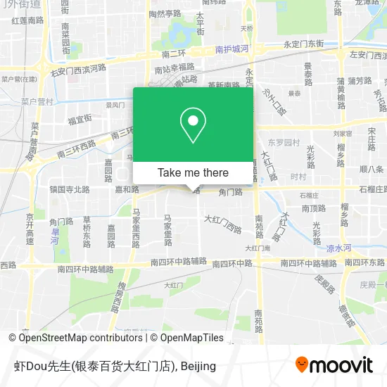 虾Dou先生(银泰百货大红门店) map