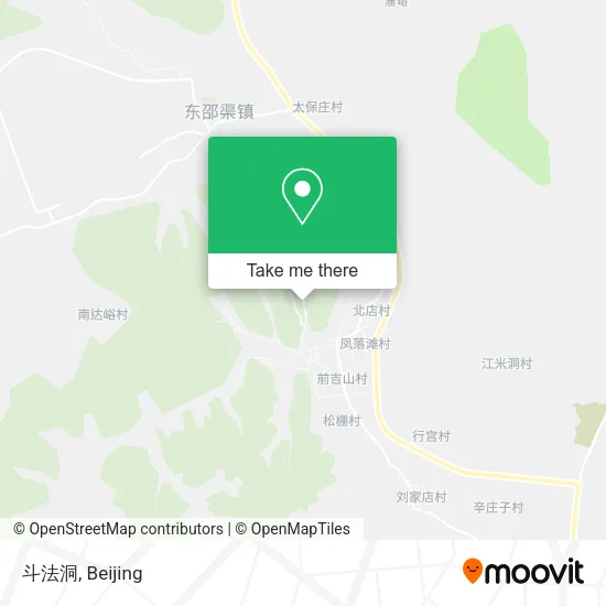 斗法洞 map