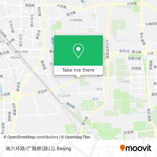 南六环路/广顺桥(路口) map