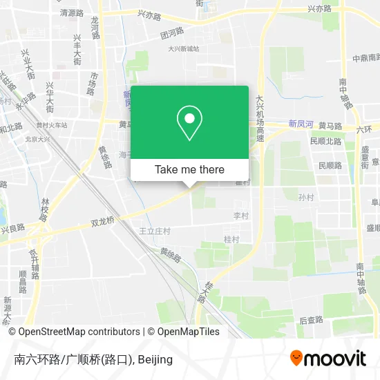 南六环路/广顺桥(路口) map