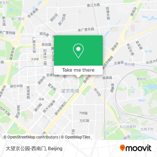 大望京公园-西南门 map