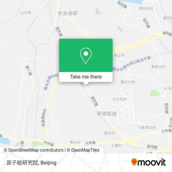 原子能研究院 map