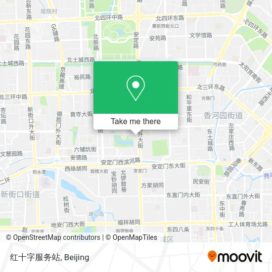 红十字服务站 map