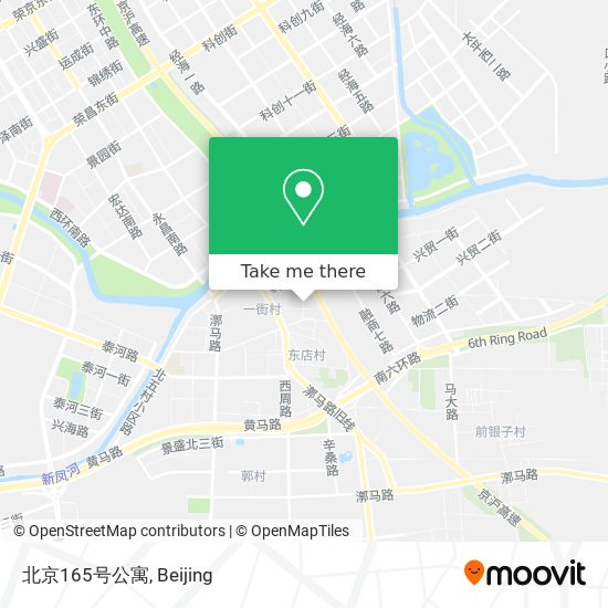 北京165号公寓 map