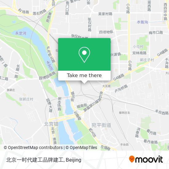 北京一时代建工品牌建工 map